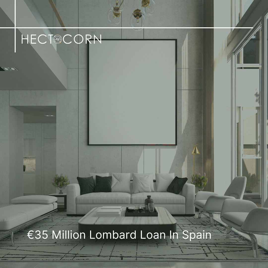HectocornGroup's tweet photo. €35M Spanish property via Lombard loan — when assets become opportunity. https://t.co/lB81FMp8In