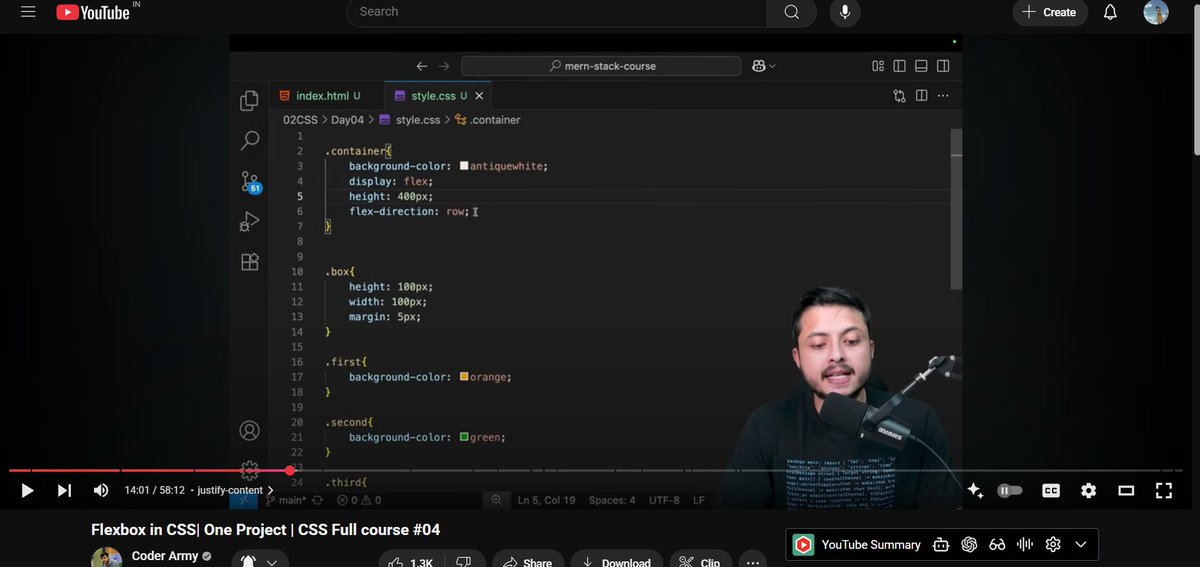 neuralnerd01's tweet image. Day 10/100 of #100DaysOfCode 🧩 @rohit_negi9 

Learned CSS Flexbox today!
📏 display: flex
➡️ flex-direction, justify-content, align-items
📦 flex-wrap, gap
⚙️ flex-grow, shrink, basis
🎮 Played Flexbox Froggy
💻 Built a Login Form project
Flexbox = clean, responsive magic ✨