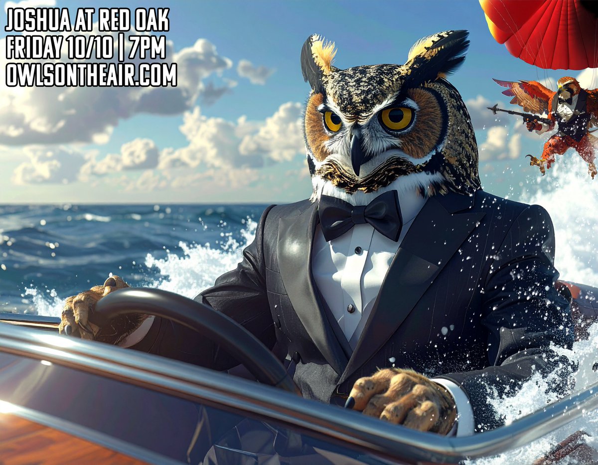 Joshua @ Red Oak 
Varsity Football
Friday | 7PM

The Owls head east to battle the Fightin' Hawks of Red Oak High. Listen to the play-by-play live or anytime after the game at OwlsOnTheAir.com, sponsored by Platinum Insurance. Visit platinuminsurancetx.com for a free quote.