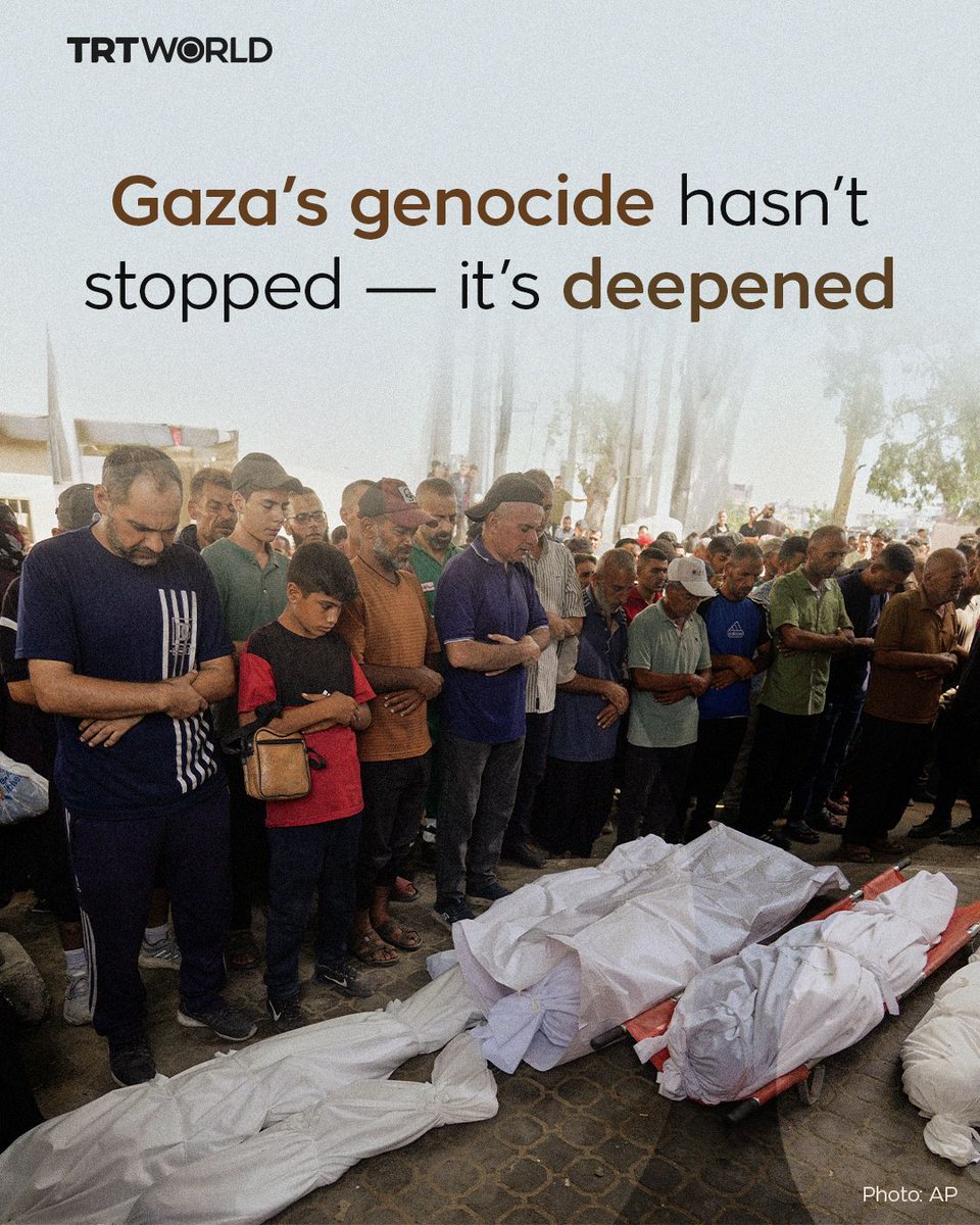 trtworld's tweet image. Two years since Israel’s war on Gaza began, the death toll has surpassed 67,000 — and survivors like Amira live the daily reality of genocide 

🔗 trt.world/cnqy