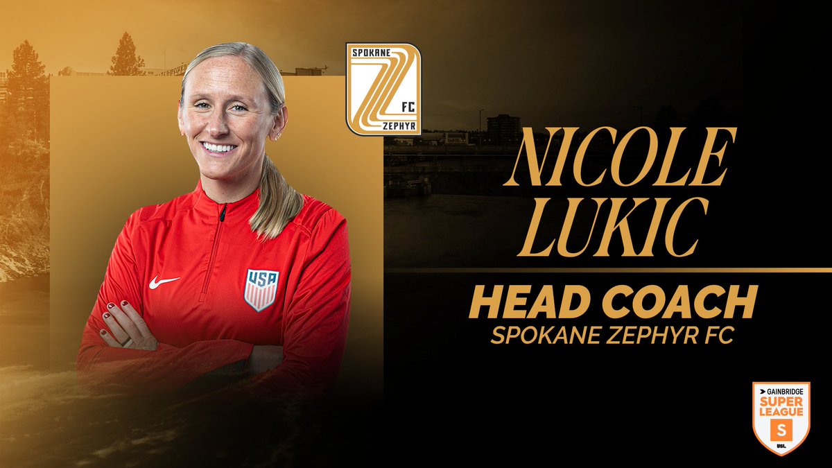 New leadership in the Lilac City 🫡

<a href="/spokanezephyrfc/">Spokane Zephyr FC</a> have appointed <a href="/ussoccer/">U.S. Soccer</a>'s <a href="/NicoleLukic5/">Nicole Lukic</a> as the club's new head coach!

➡️ bit.ly/3VSz9sf
