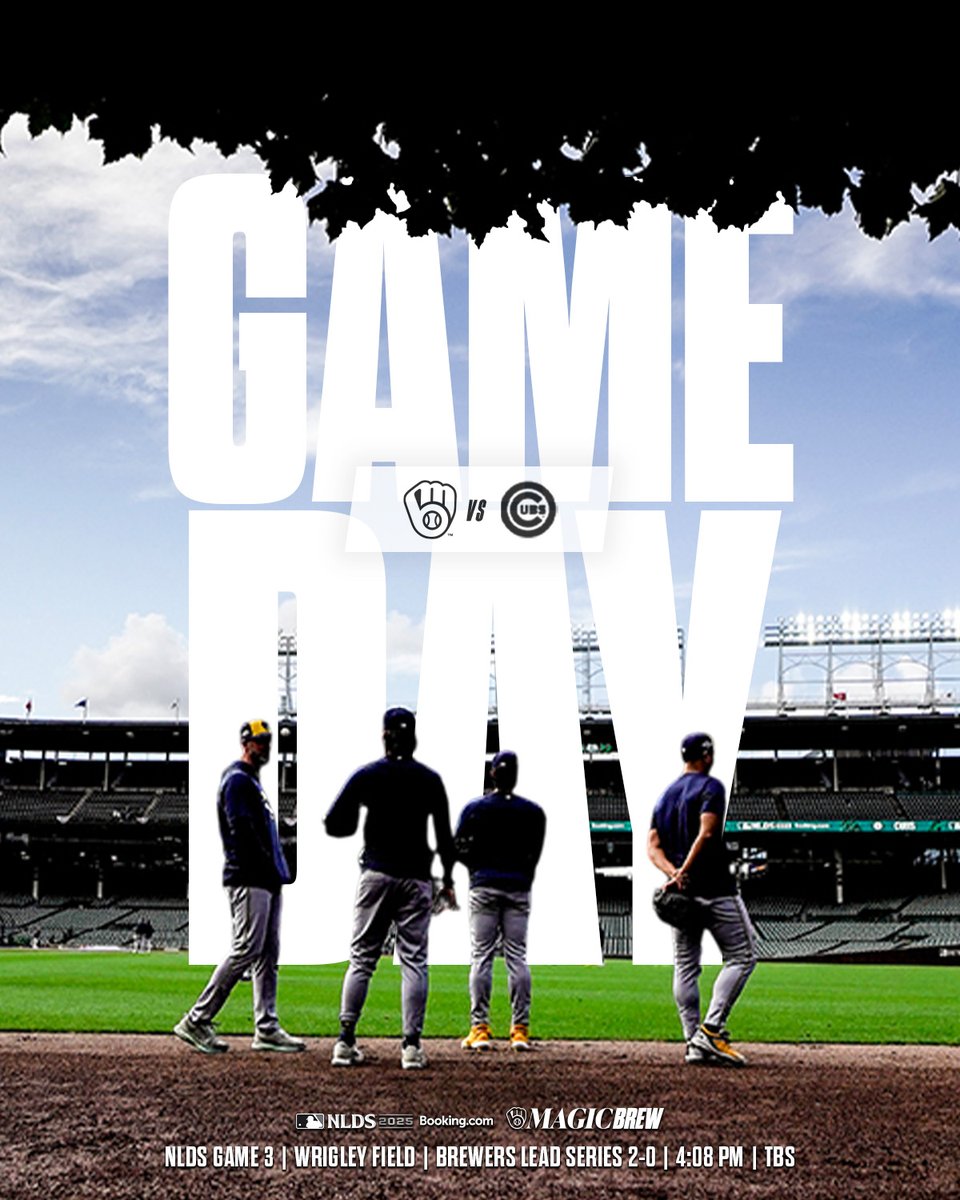 Brewers's tweet photo. Let's take this show on the road

#MagicBrew https://t.co/m02bZwvqDV