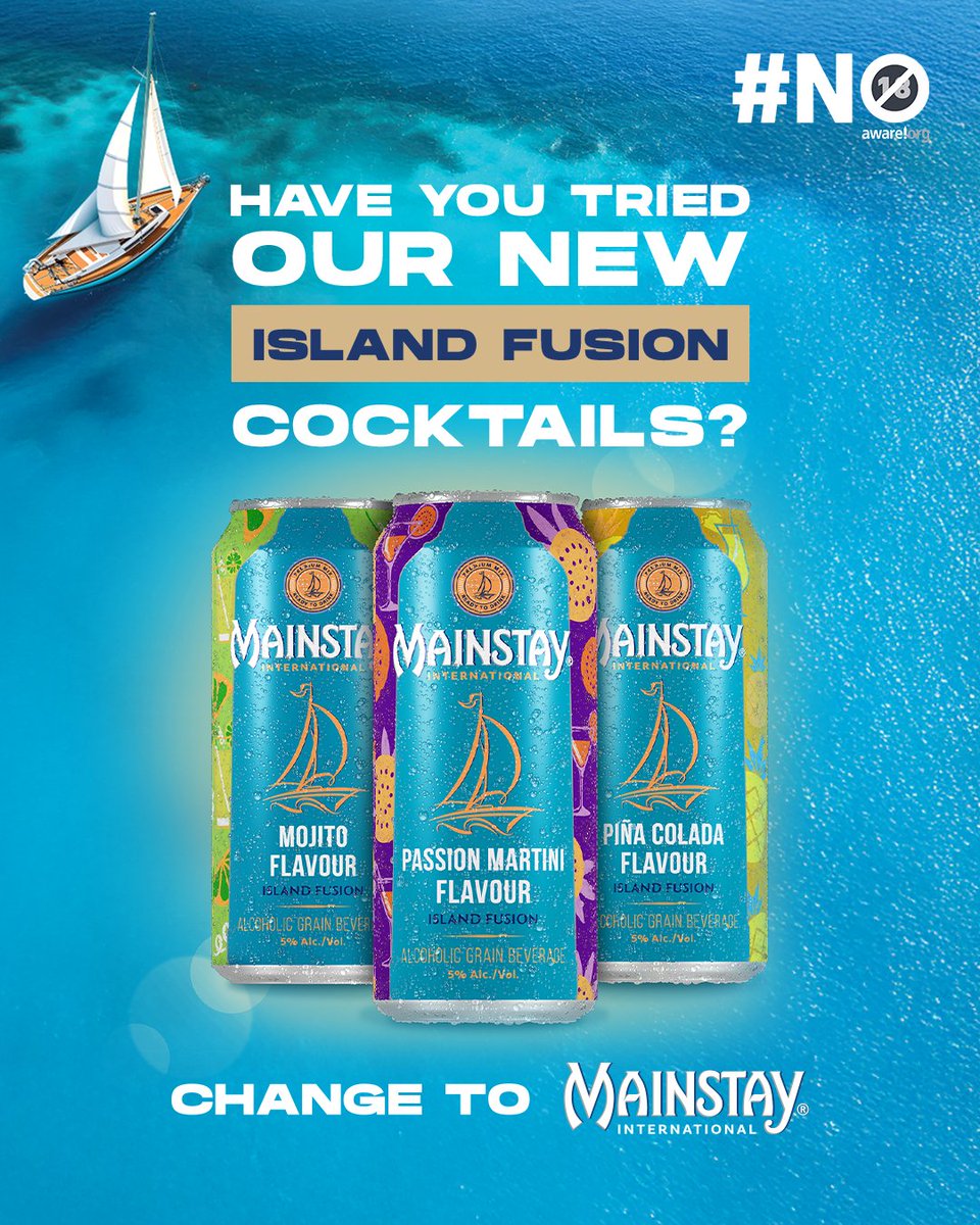 Your free-spirited adventure begins now. What does your perfect escape look like? Tell us where the new wave is taking you! 🌊

Take a sip of liquid paradise and #ChangeToMainstay