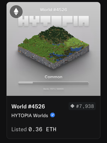 Another world was just bought by the $HYST machine at 0.3 ETH

Follow along at hytopiadex.com/hystr/

SEND IT 🚀