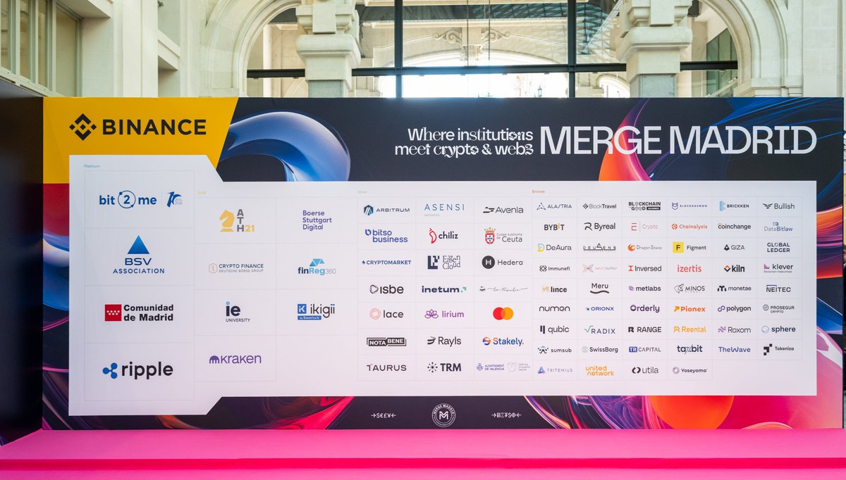 $QUBIC is already vibing in Madrid! 
<a href="/mmerge_io/">MERGE Madrid & São Paulo</a> #MergeMadrid2025 <a href="/_Qubic_/">Qubic</a>