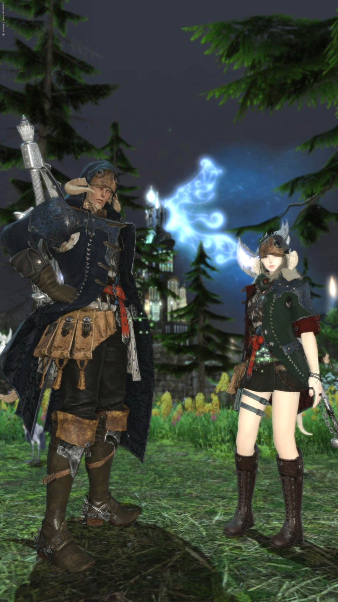 イルメグでペア狩り
#FF14SS