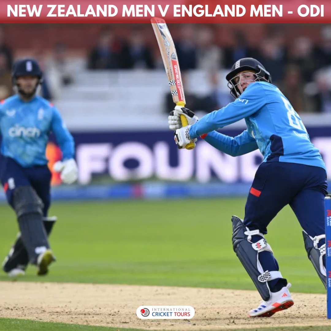 It's almost matchday...

🇳🇿 🆚 🏴󠁧󠁢󠁥󠁮󠁧󠁿
🏟️ Seddon Park, Hamilton
⏰ 01:00 (GMT)

#NZvENG #internationalcrickettours