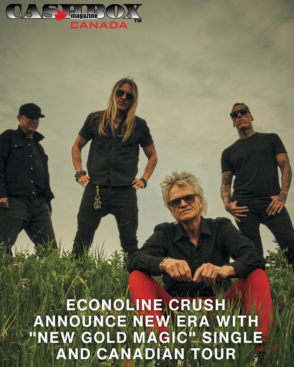 “In the end, 'New Gold Magic' is both statement and spell: an alchemic transformation of doubt into drive, pain into propulsion.” 
 
Thank you to Cashbox for the feature! Read more: cashboxcanada.ca/reviews-album/…
 
#EconolineCrush #NewGoldMagic #NewGoldMagicTour #LiveMusic