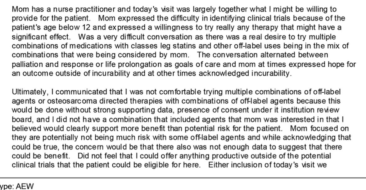 Chelsi Weber (@cwebs21) on Twitter photo After MAP is ifos/etop, then gemcitabine/docetaxel or cabozantinib.  They are all likely to be ineffective but drs won’t veer from them.  This is a note from MSK, after I asked if they would help my son.  He had minimal disease but was incurable to them; they wouldn’t even try After MAP is ifos/etop, then gemcitabine/docetaxel or cabozantinib.  They are all likely to be ineffective but drs won’t veer from them.  This is a note from MSK, after I asked if they would help my son.  He had minimal disease but was incurable to them; they wouldn’t even try