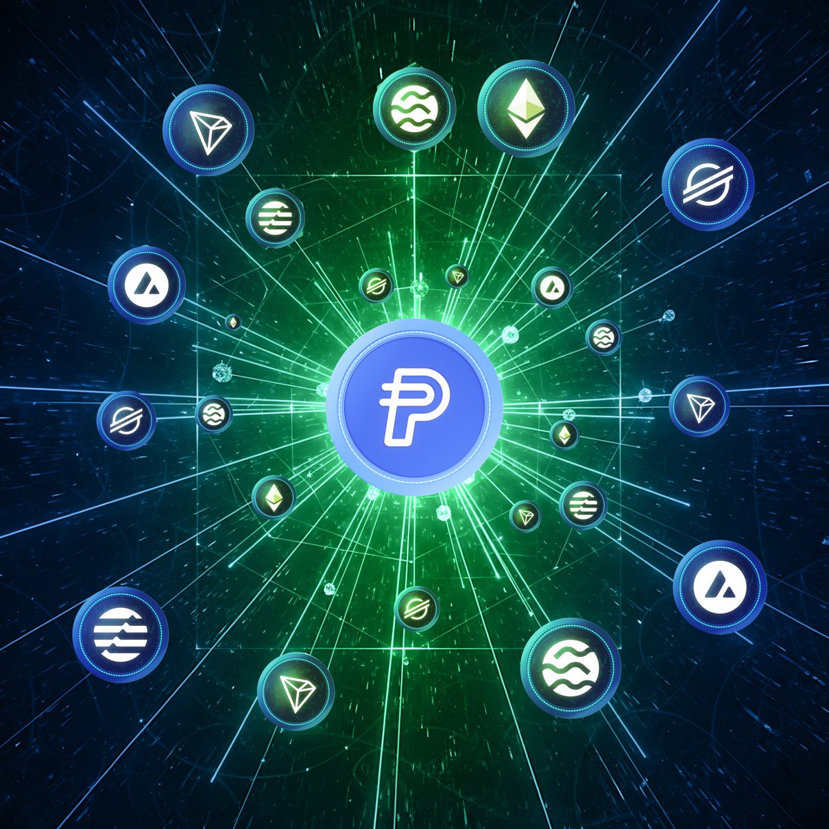 PayPal’s $PYUSD just went omnichain 🌐

$1.3B worth of stablecoin liquidity expanded to 9 new blockchains

What this means for stablecoins, payments &amp; users 🧵