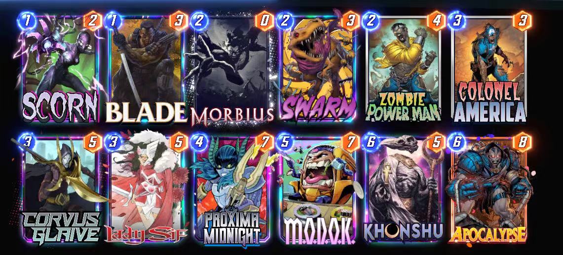 day1 infinite.
Using these two decks. Surfer from <a href="/yunity0919/">ゆに</a> and powerman khonshu discard.
<a href="/SnapDecks/">SnapDecks</a> <a href="/snapjudgecast/">Snap Judgments</a>