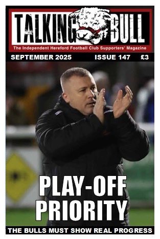 TALKING BULL 📰 🗞 ⚽️ (@tb_fanzine) on Twitter photo DEADLINE 24TH OCTOBER!! Get your articles, thoughts, photos even in!!
There is so much to talk about at the moment you’re spoilt for choice.
Email articles to: editor@talkingbull.org
#coyw #fanzine #printed #independent DEADLINE 24TH OCTOBER!! Get your articles, thoughts, photos even in!!
There is so much to talk about at the moment you’re spoilt for choice.
Email articles to: editor@talkingbull.org
#coyw #fanzine #printed #independent