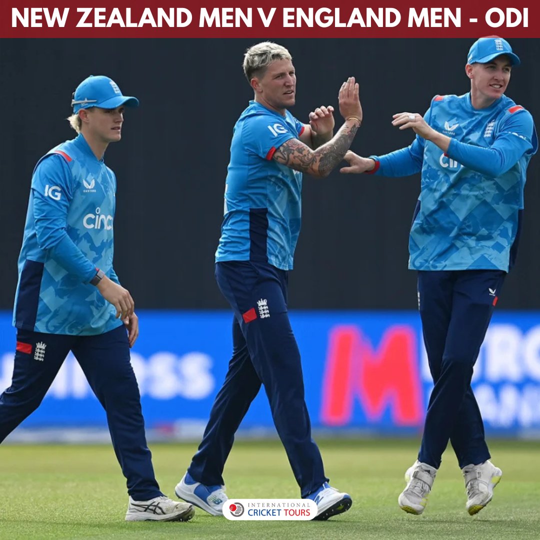 It's almost matchday...

🇳🇿 🆚 🏴󠁧󠁢󠁥󠁮󠁧󠁿
🏟️ Bay Oval, Mount Maunganui
⏰ 01:00 (UK Time)

#NZvENG #internationalcrickettours