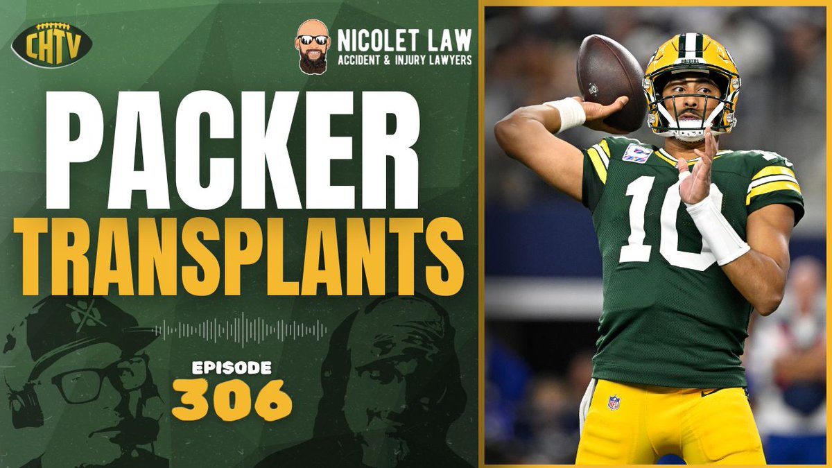 cheeseheadtv's tweet photo. Join us for Packer Transplants LIVE this afternoon! https://t.co/Nx4uUgHS7M #Packers #GoPackGo https://t.co/J81MtRgMOh