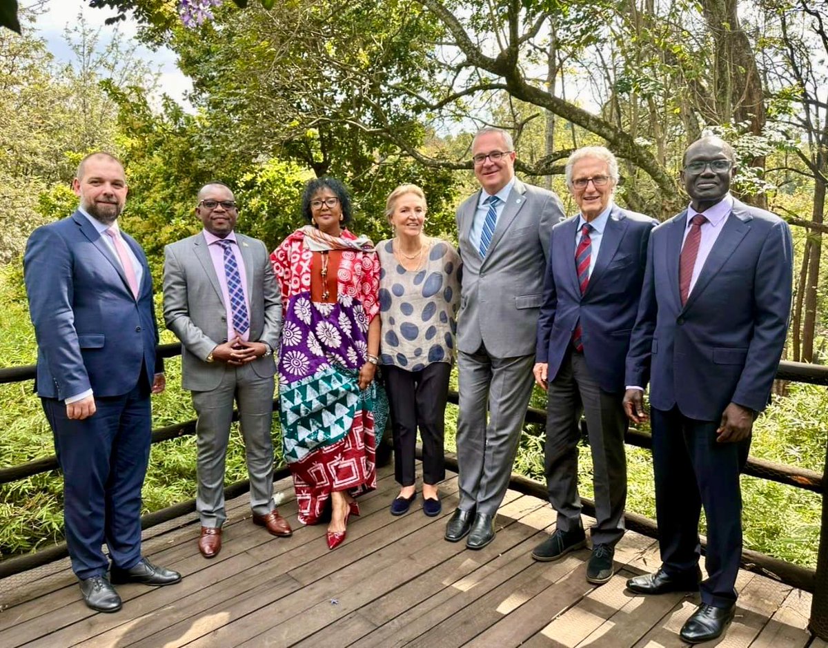 SILAS CHEPKERES JAKAKIMBA (@silasjakakimba) on Twitter photo HONOURED to have been invited to a Bread-Breaking Session in Gigiri, hosted by Dr. Franco Di Paoli, the Chargé d'Affaires a.i of the Embassy of the Sovereign Order of Malta in Nairobi. This was an occasion for close friends of Amb. <a href="/MichalMlynar/">Michal Mlynár</a> , the Deputy Executive Director HONOURED to have been invited to a Bread-Breaking Session in Gigiri, hosted by Dr. Franco Di Paoli, the Chargé d'Affaires a.i of the Embassy of the Sovereign Order of Malta in Nairobi. This was an occasion for close friends of Amb. <a href="/MichalMlynar/">Michal Mlynár</a> , the Deputy Executive Director