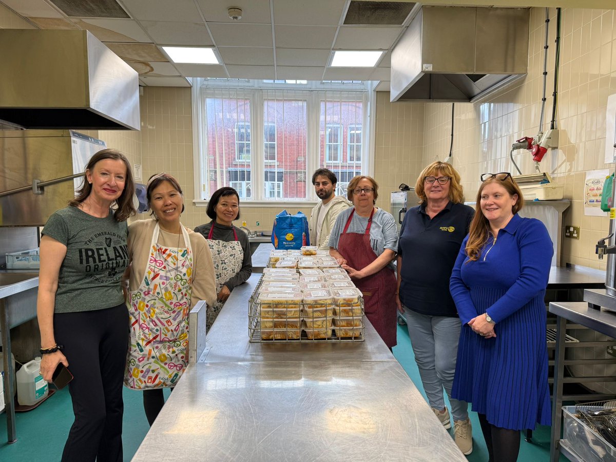 today where each week  volunteers make and distribute over 200 meals to their local community. We were able to give them a small cash award earlier this year.  Well done to all involved!