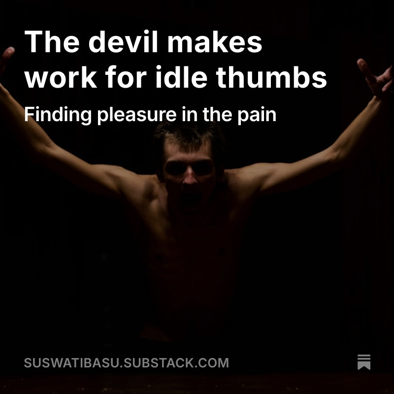 HowToBe247's tweet image. Following on from a previous essay on the meaning of life, this is another dark aspect of living with a strange condition. There&apos;s another trigger warning with this.

open.substack.com/pub/suswatibas…

#mentalhealth #WritingCommunity