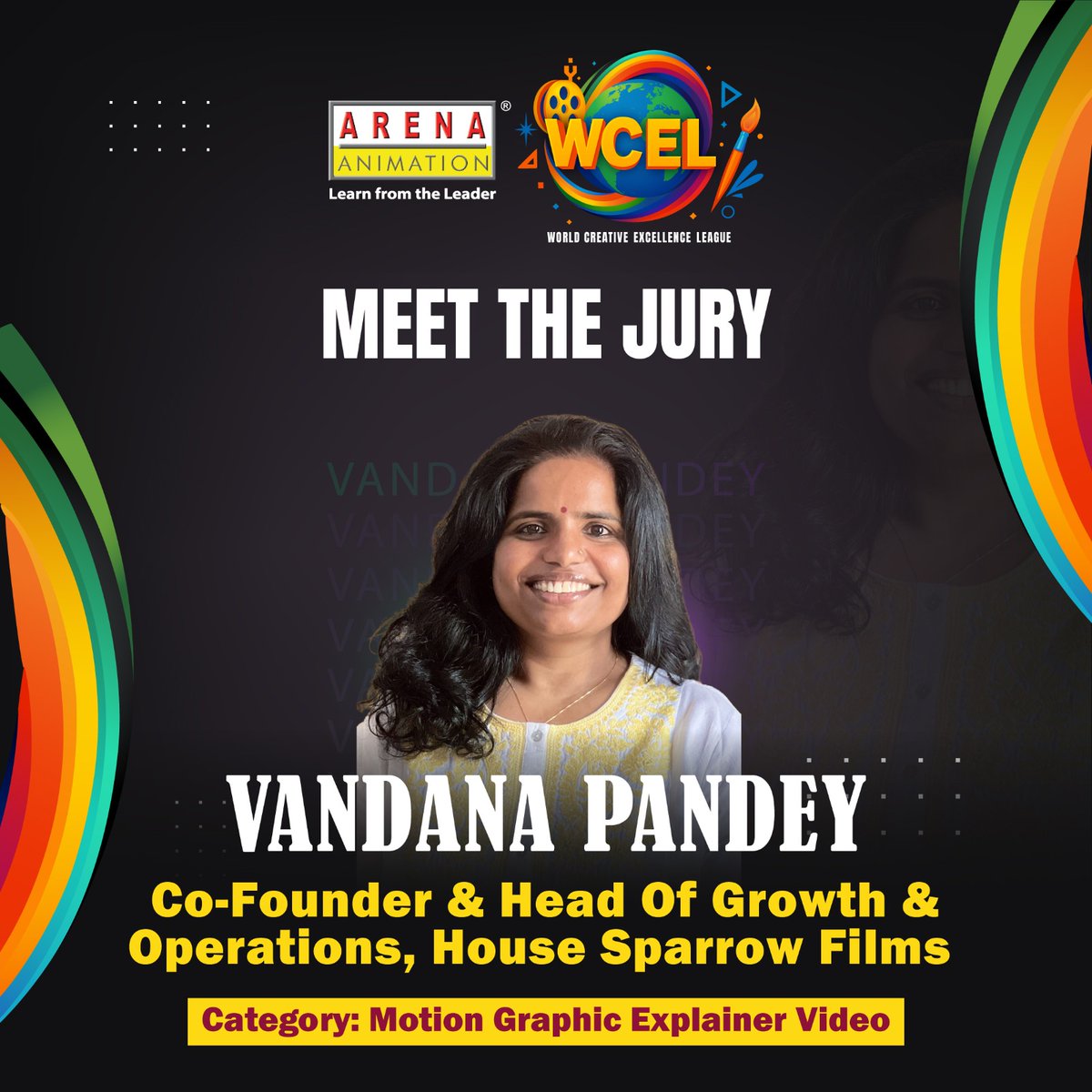 arenabilaspur's tweet image. जब रचनात्मकता उड़ान भरती है, तो कहानी कहने के नियम बदल जाते हैं।
WCEL का मोशन ग्राफिक एक्सप्लेनर वीडियो ज्यूरी दो ऐसी शक्तियों से संचालित है जो मोशन को नई परिभाषा दे रही हैं!
#ArenaAnimation #WCEL #MotionGraphics #ExplainerVideo #Jury #PencilPointDesign #HouseSparrowFilms