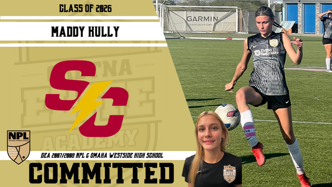 Happy Wednesday👌

#16 for the Class of 2026 ✅

Now ➡️ Westside Warrior

Next ➡️ Storm 

Omaha, NE 🔜 Indianola, IA

Congrats to Maddy Kully (07/08G NPL) for verbally committing to Simpson College 👍

We are proud of you Maddy 👏

Leaders. Play. Here. 

#GEANPL #ClassOf2026