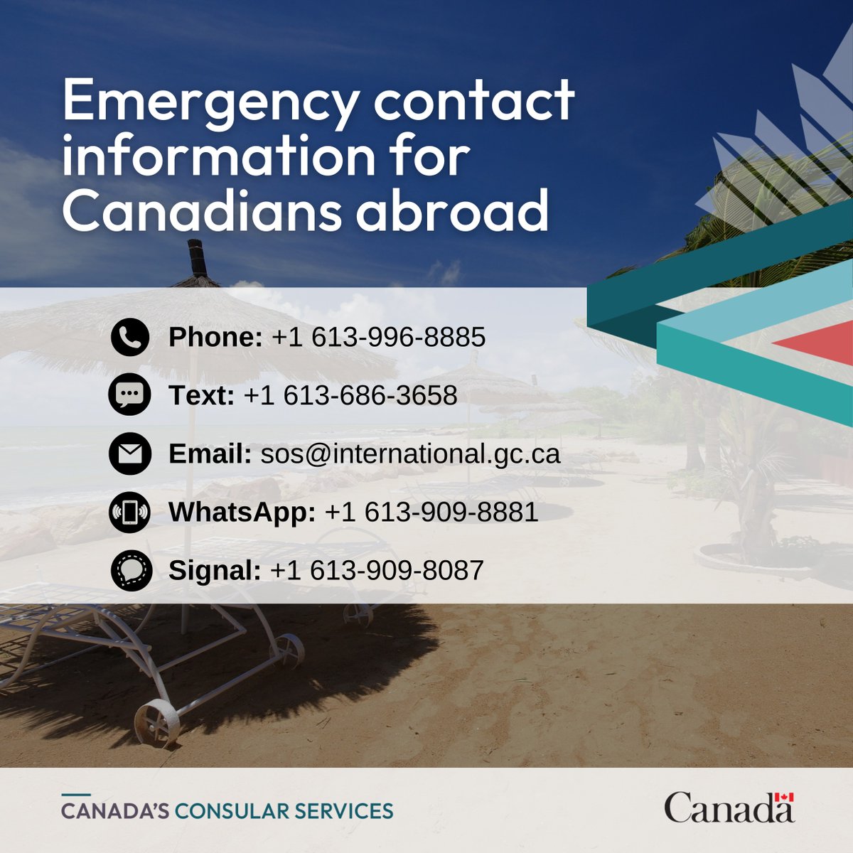 CanHCKenya's tweet image. 📢#HolidayAlert!
On Monday, October 13, our office will not be open for regular services as we celebrate Thanksgiving Day 🇨🇦! However, Emergency #Consular Services will remain available 24/7 👉☎️ +254 20 366 3000,📩 sos@international.gc.ca
Happy #ThanksgivingDay🇨🇦!