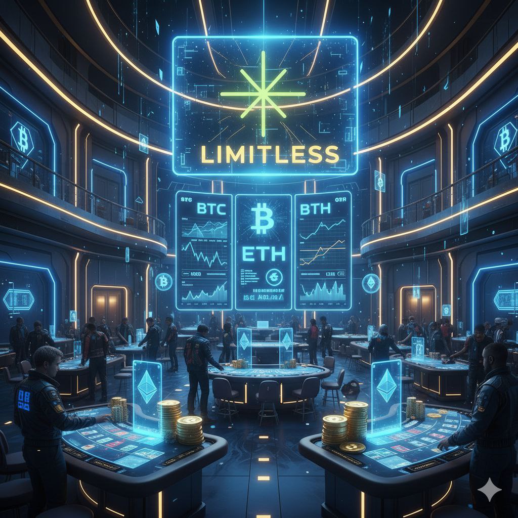 0xElund's tweet photo. Let’s go beyond limits.
Imagine a digital casino where you can bet on anything — from $1 to $1M. 💸
@trylimitless breaks every boundary, giving crypto users of all levels the power to play, bet, and experience multiple casinos in one ecosystem. ♾️🎰 https://t.co/8Xn14ZwH6f