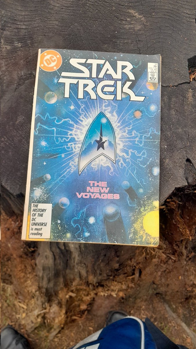 SamuelLiddell8's tweet image. I brought this from sam beare bookshop today. It is 1987 Star Trek: The New Voyages Volume 1 issue 37 Comic 😃👍. #startrek #startrekcomic #startrekcomics #startrekcomicbooks