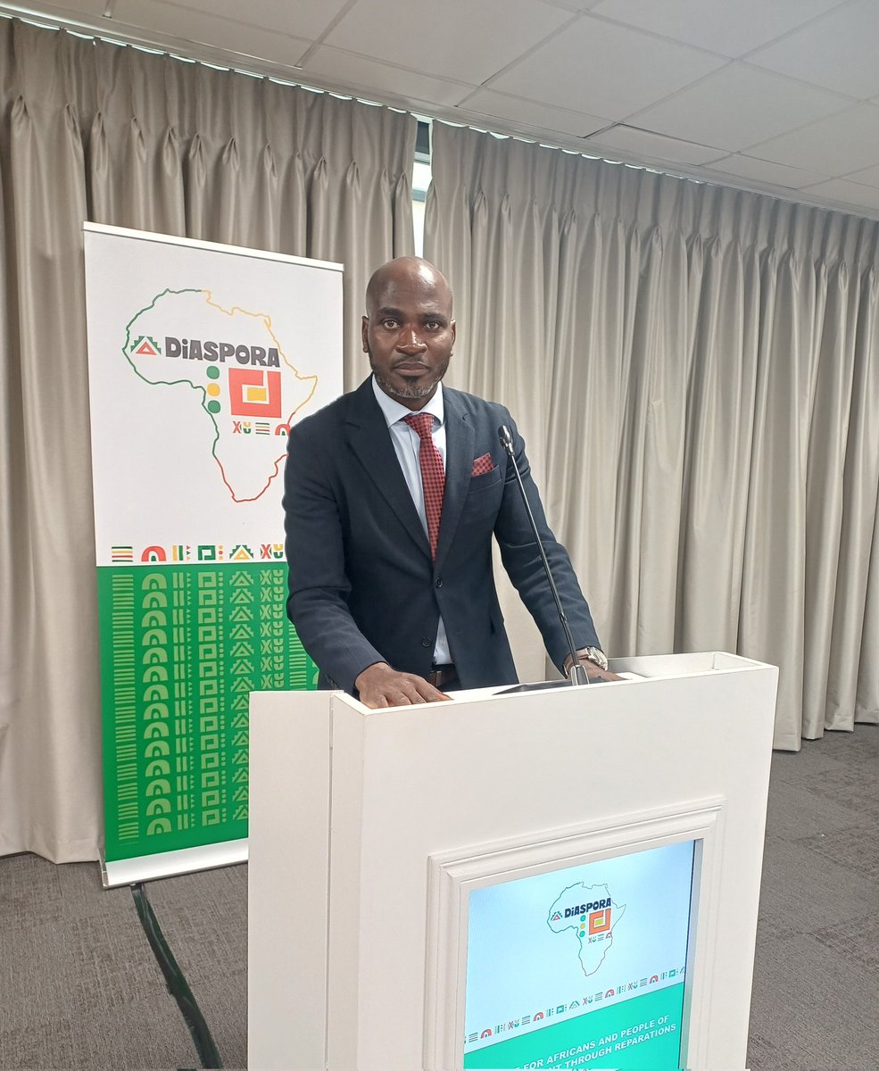 Launch of the Inaugural Diaspora Week in Pretoria, 

<a href="/DIRCO_ZA/">DIRCO South Africa</a> Deputy Minister Alvin Botes addressed the launch, while the President of the Pan-African Parliament H.E Chief Fortune Charumbira  <a href="/PapPresident/">H.E Hon. Chief Fortune Charumbira</a> &amp;  Ambassador Selma Malika Haddadi, the Deputy Chairperson of the