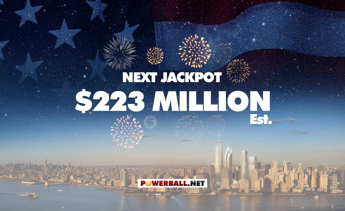 PowerballUSA's tweet photo. 🎆🛌If you wake up tomorrow with a $223 million #Powerball ticket, what's the first thing you're doing?🤔💭
⏰Use the link below to get your tickets in time!⌛
https://t.co/q0imRaOPEx
#powerballusa #lottery #tickets #uslottery #WednesdayDraw #luckynumbers #jackpot https://t.co/Y7b1YPQ4pR