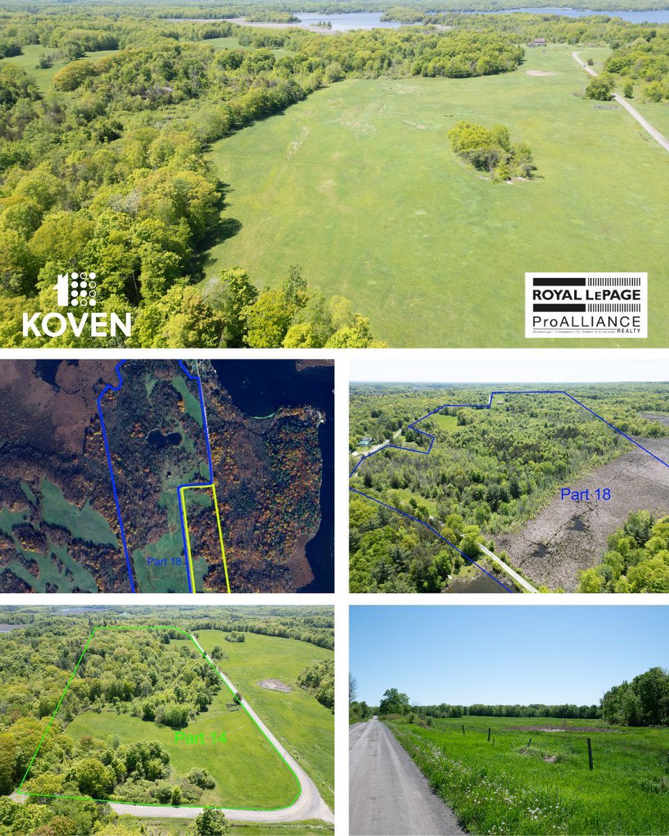 🏡 Nestled in the heart of natural beauty, this 22+ - acre vacant lot on Gananoque Lake Road offers an exceptional opportunity for those seeking tranquility and endless possibilities. 

📷 See all the photos, video, floor plans, and 3D virtual tour at buff.ly/7Pao7OU