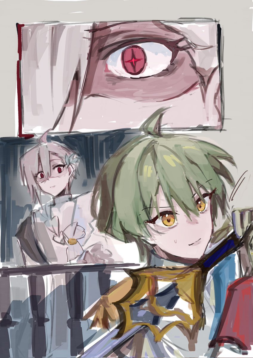 sketched this in 50 minutes fml #tennharu