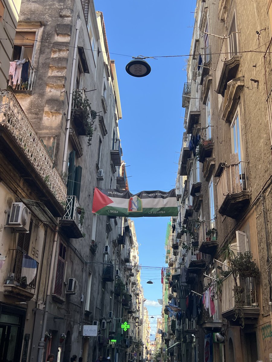 regine_olsene's tweet photo. Viva la Palestina.
Napoli https://t.co/MwrYoVVP0w