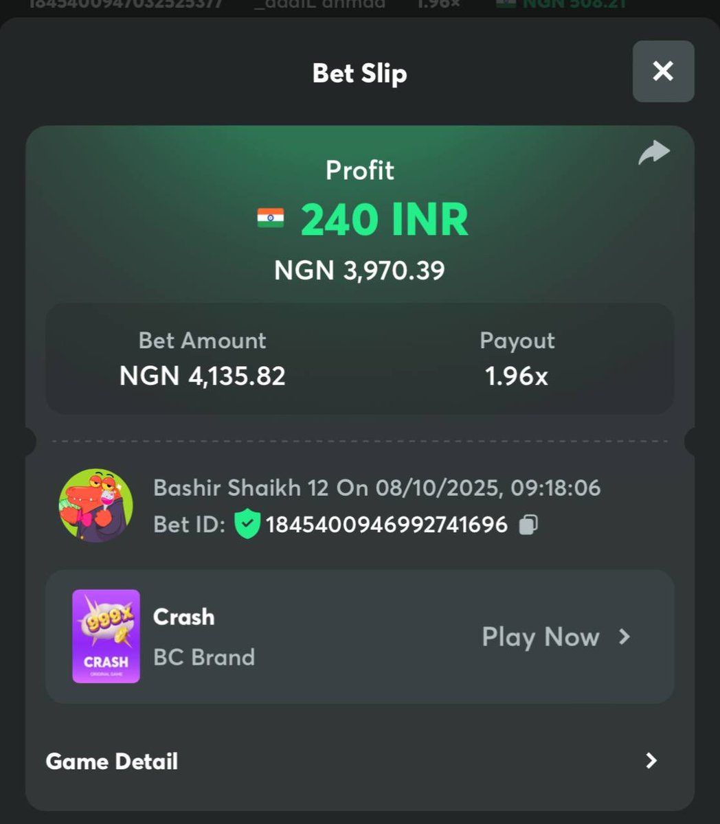 thepredictor001's tweet image. CRASH SIGNAL HIT AGAIN! 🚀

Are you following the signals or still watching from the sidelines? 

#CrashCasino #BettingTips #SureOdds #ThePredictor
