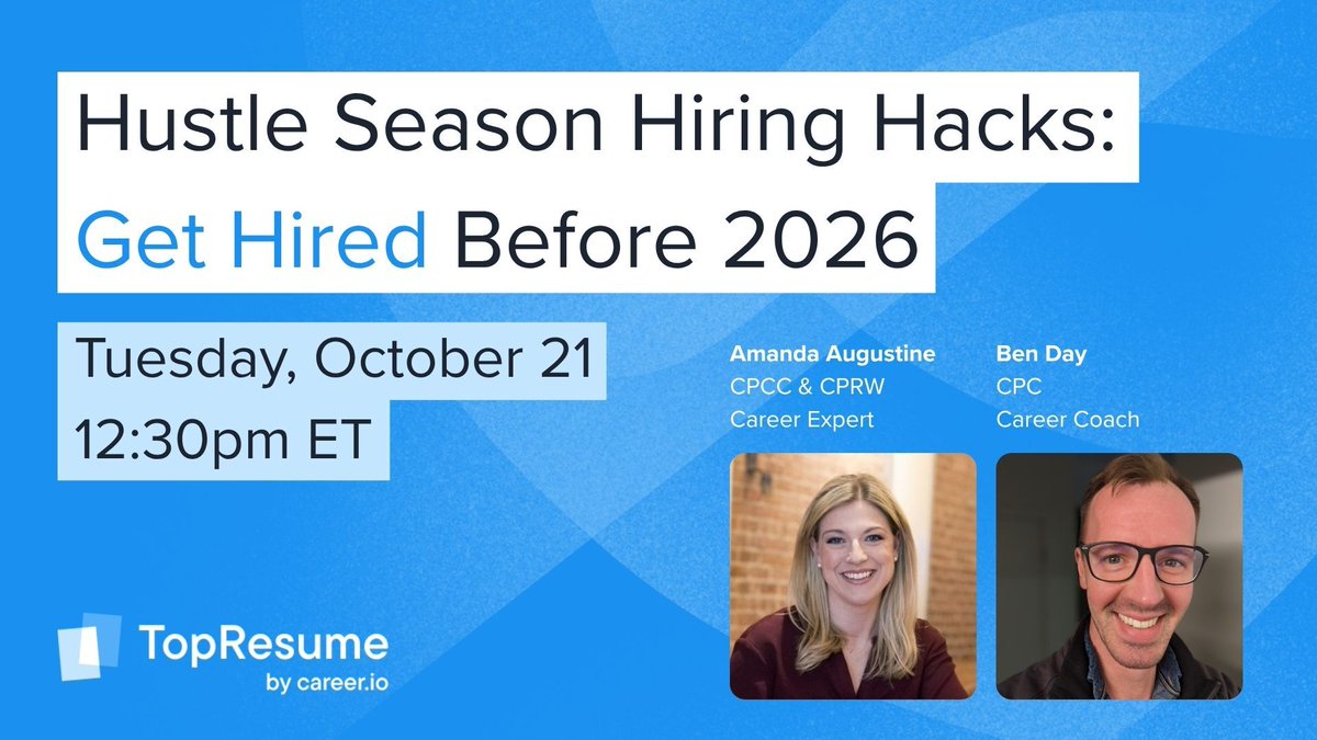 Amanda Augustine, CPCC & CPRW tweet media