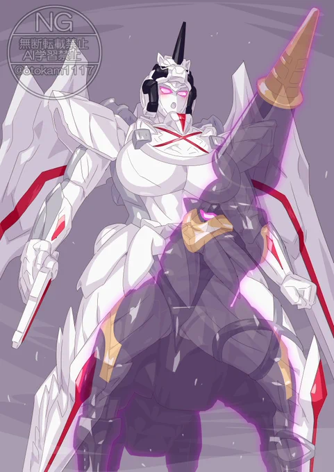一角獣女王(騎乗)