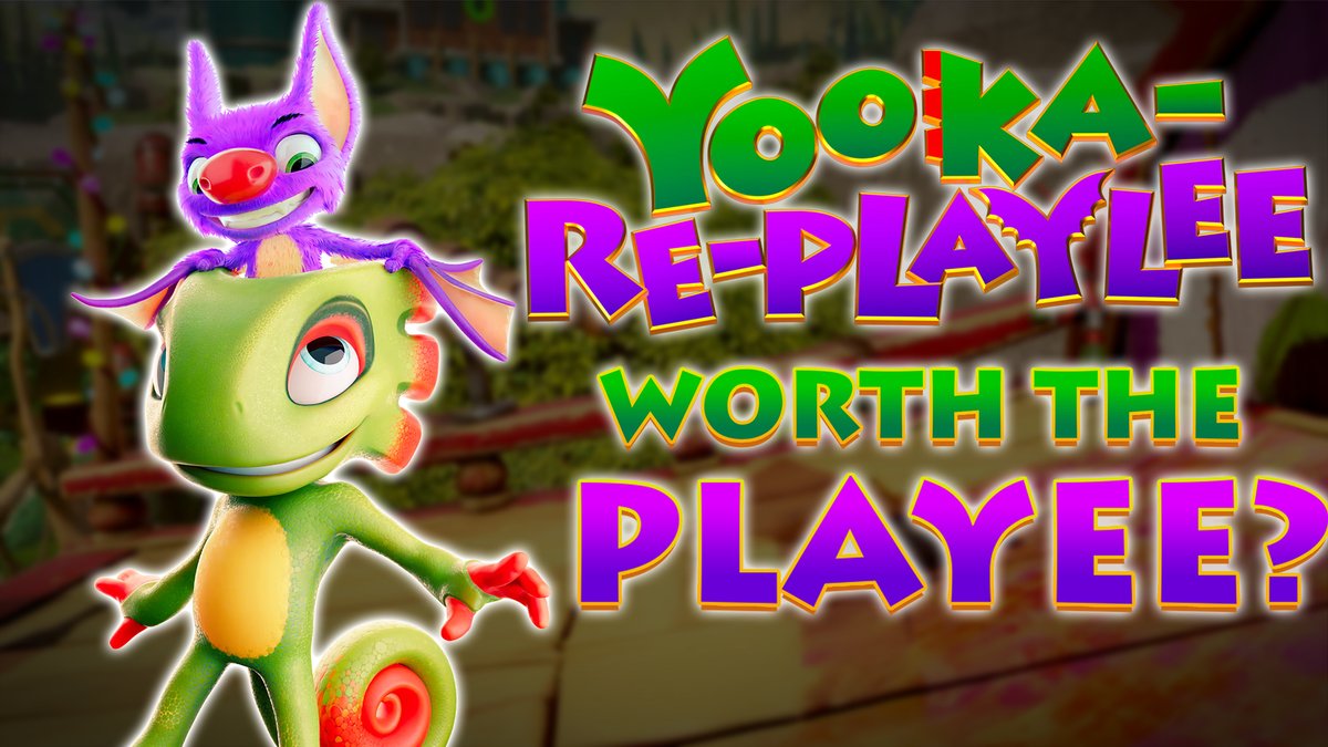 Canadianguyehh's tweet image. Is Yooka-Replaylee worth the Playee?
Absolutely.

Whether you loved the first game, disliked it, or never played it; Yooka-Replaylee does it all.

Thank you @PlaytonicGames For the early code!

WATCH -----&amp;gt; youtu.be/L41oyrf-kDs