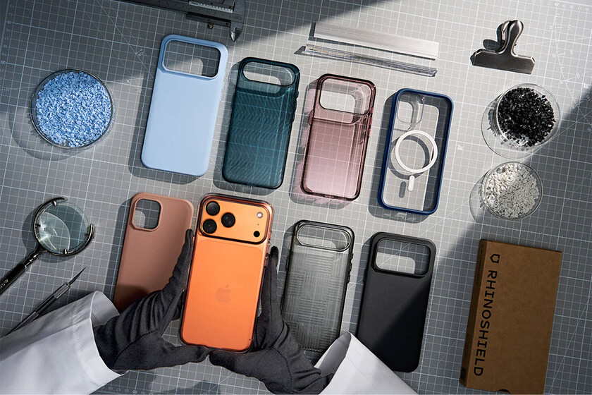 applesfera's tweet photo. Protección superior a los estándares militares. Este fabricante de fundas sabe lo (muy) importante que es proteger el iPhone para sus propietarios. #Ofrefidopor @RHINOSHIELD_ES https://t.co/tzr4AICTvJ https://t.co/zzlZD78Mmh