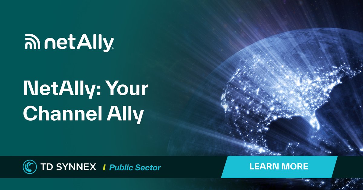 TD_SYNNEX_PS's tweet image. Learn how @NetAlly award-winning network solutions and reseller support can help you win more public sector business through @TD_SYNNEX_PS. bit.ly/4fUHZ1L  #NetAlly #ChannelPartner