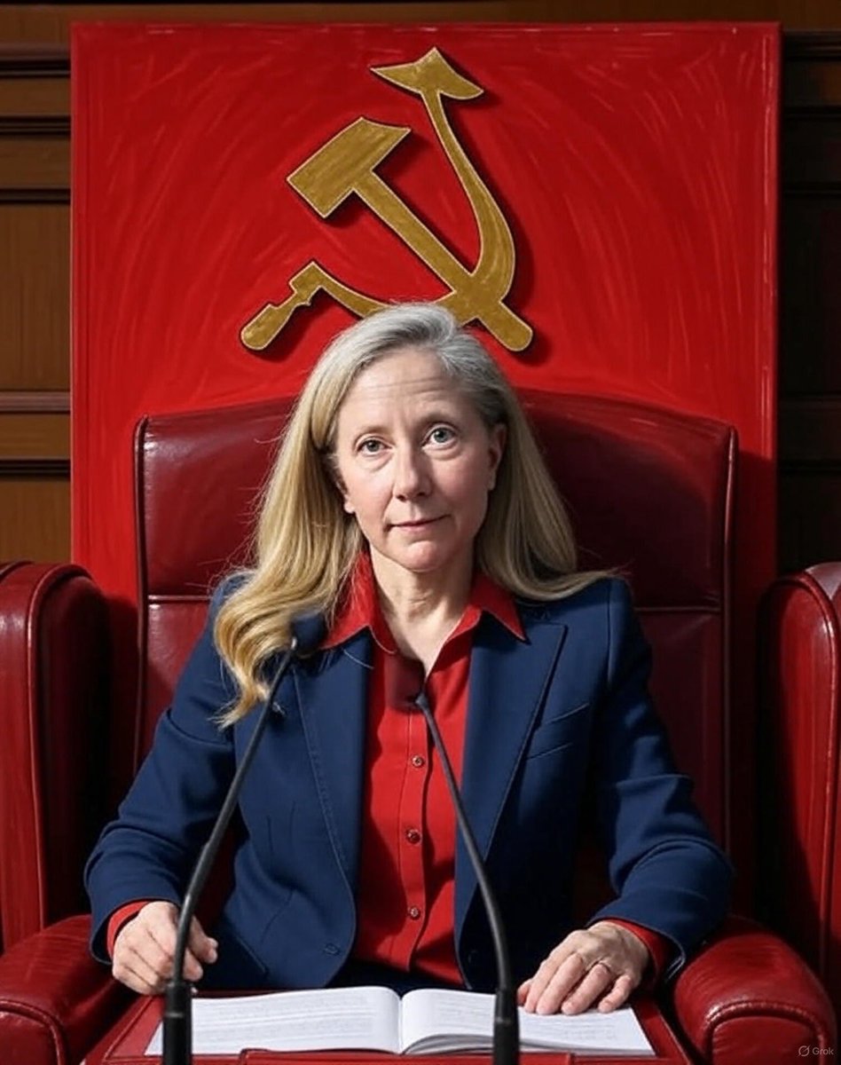 LoudounGOP's tweet image. The truth is, Abigail Spanberger is a progressive socialist to the left of AOC. Her voting record bears it out. Does she want to turn VA into a communist hellscape?
