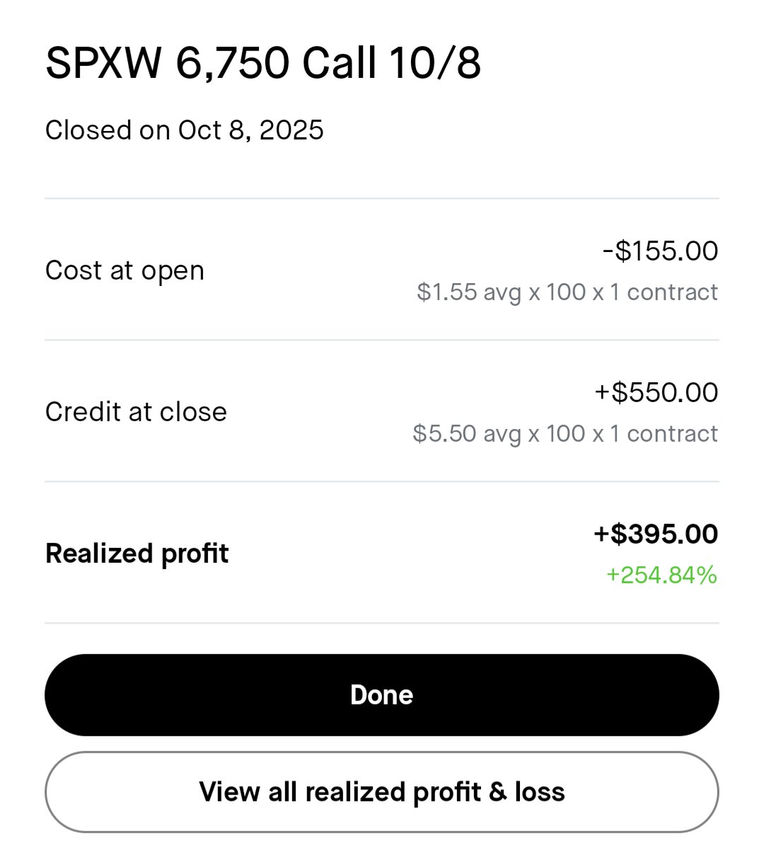 imSAM_T's tweet photo. @OptionsAngler That's almost a mirror trade! 😍 https://t.co/pt5QcYnybl