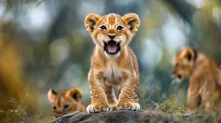 We may be Cubs, but we’ve got the heart of a lion! 🐾 #GoCubs #CubPride