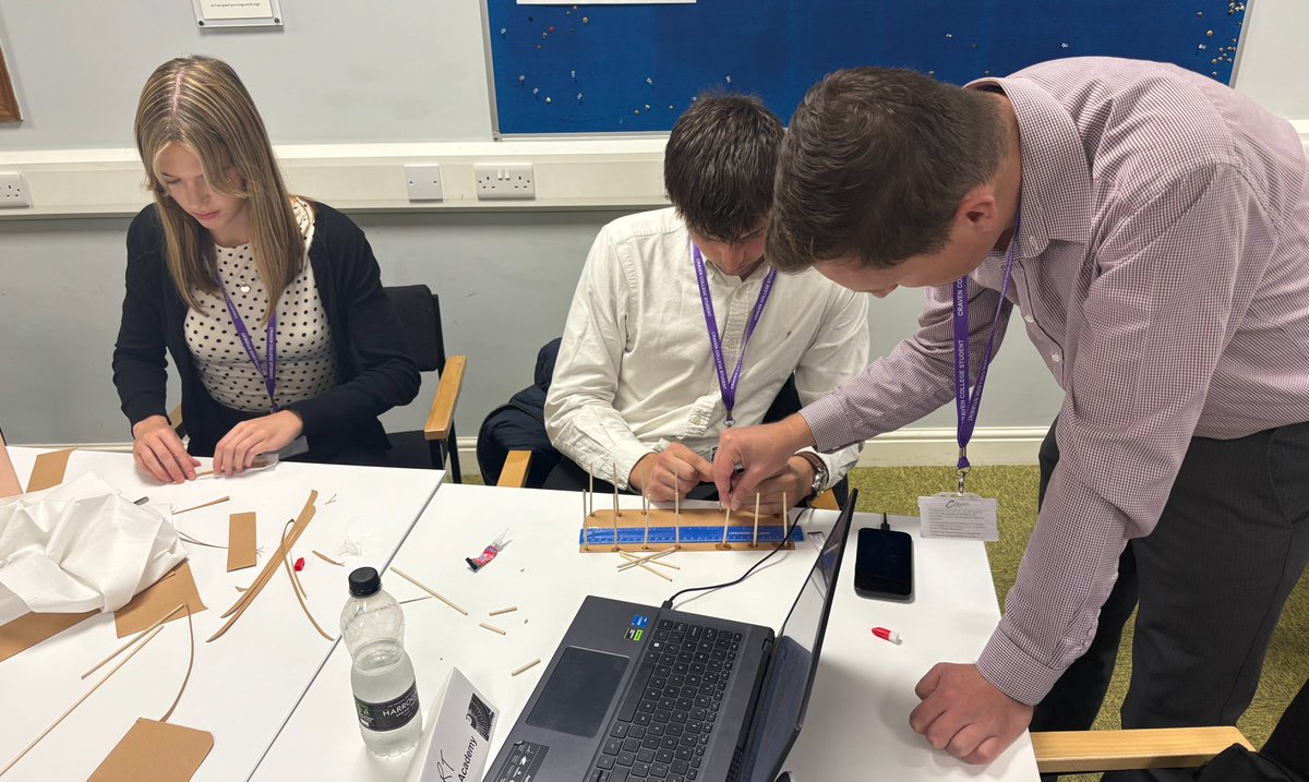 cravenaviation's tweet photo. ✈️Our Level 4 FdSc Aviation Management &amp; Operations with Pilot Studies students took flight into aviation history with a spotlight on the Wright Brothers!🛩️ Hands-on fun + teamwork = creative Wright Flyer builds and big laughs!👏
#AviationHistory #WrightBrothers #universityofhull https://t.co/jMoypyCMB6