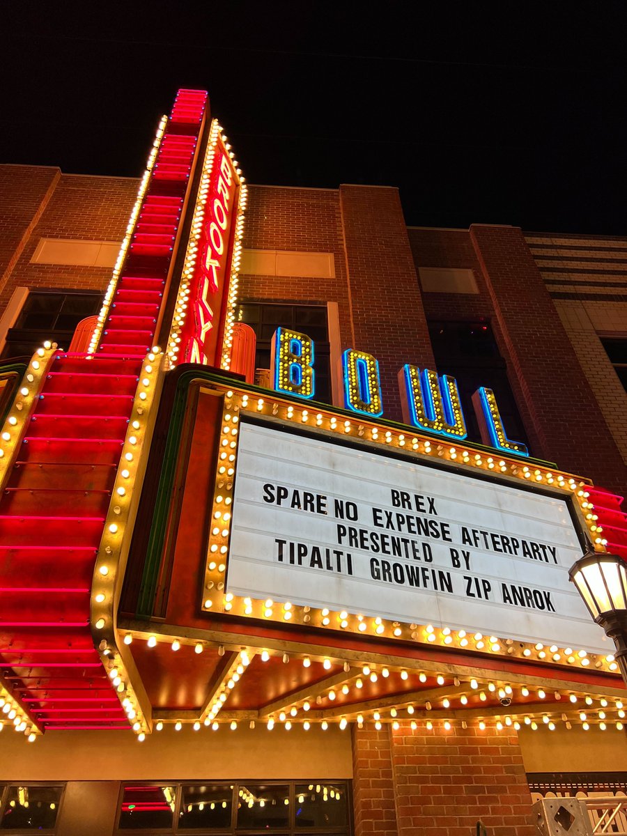brexHQ's tweet photo. POV: You're about to walk into the Spare No Expense afterparty. 

Last night was a movie 📸 See you all back at SuiteWorld for day 3. https://t.co/psf1H4a9Hj