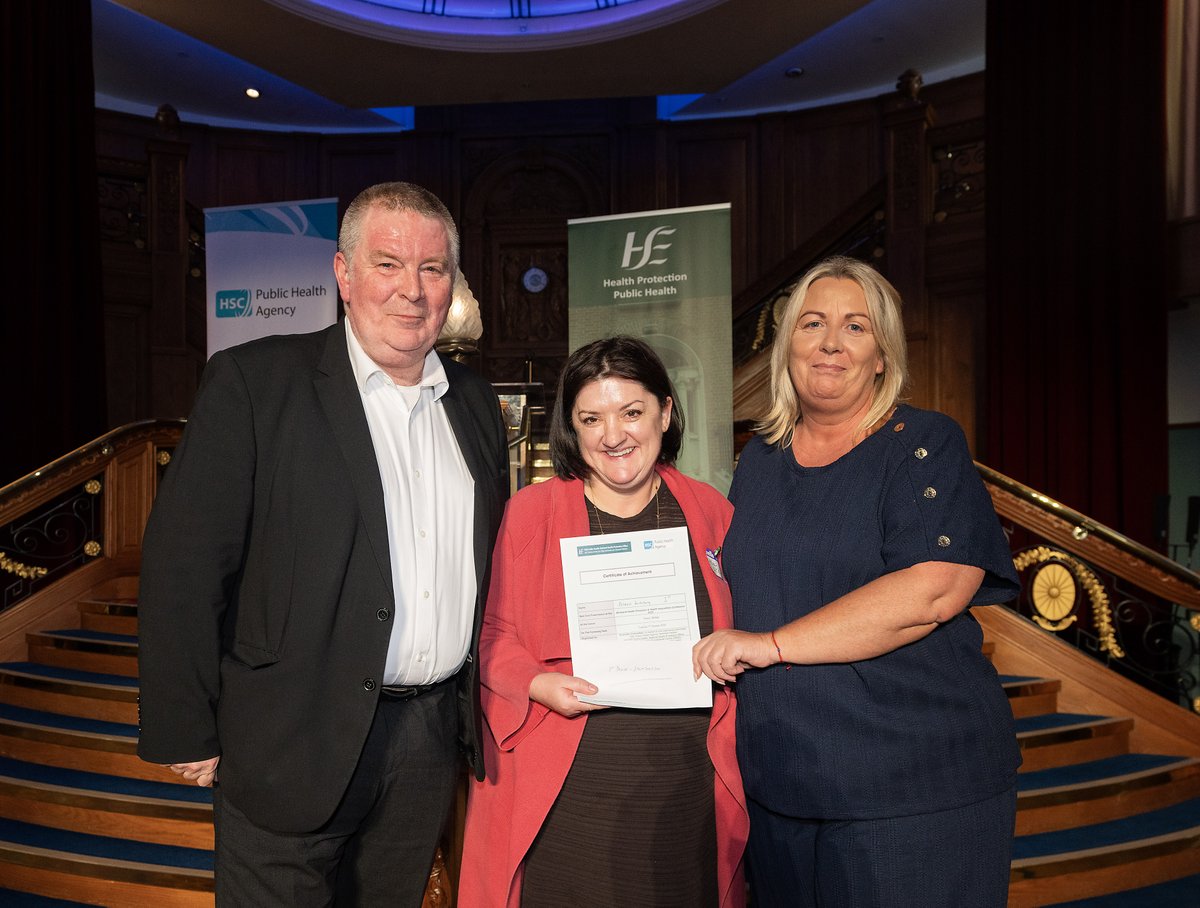 hpscireland's tweet photo. A problem shared…
That was the theme of Tuesday’s First All-Island Health Protection and Health Equity Conference, held at the iconic Titanic Conference Centre in Belfast. This was the first joint conference hosted by HSE Public Health: Health Protection and Public Health Agency (PHA) and featured a powerful keynote address from Dr Mike Ryan, Former Director of Emergency Response Division at the World Health Organization.

We were honoured to welcome Professor Sir Michael McBride P, Chief Medical Officer for the Department of Health NI and Professor Mary Horgan, Chief Medical Officer for the Department of Health - Ireland and Professor of Infectious Diseases at University College Dublin, to this landmark event.

National and international speakers shared insights on a wide range of topics, including:
🔹 Equity in immunisation programmes
🔹 Perspectives on vaccination from people living in prison
🔹 Cross-border molecular epidemiology using whole genome sequencing
🔹 Responses to measles outbreaks across the island

Reflecting on the event, Dr Éamonn O'Moore, Director of National Health Protection, described it as:
“A truly historic occasion held in a truly historic location, demonstrating the joint commitment to work together to protect the health of our respective populations on this shared island which enjoys high degrees of connectivity across the two jurisdictions.”

This multi-disciplinary conference highlighted shared challenges and the urgent need for collaboration to address current and future public health threats. Both public health agencies reaffirmed their commitment to tackling health inequities by engaging with communities in culturally competent ways - building the trust essential to protecting and promoting health across the island.