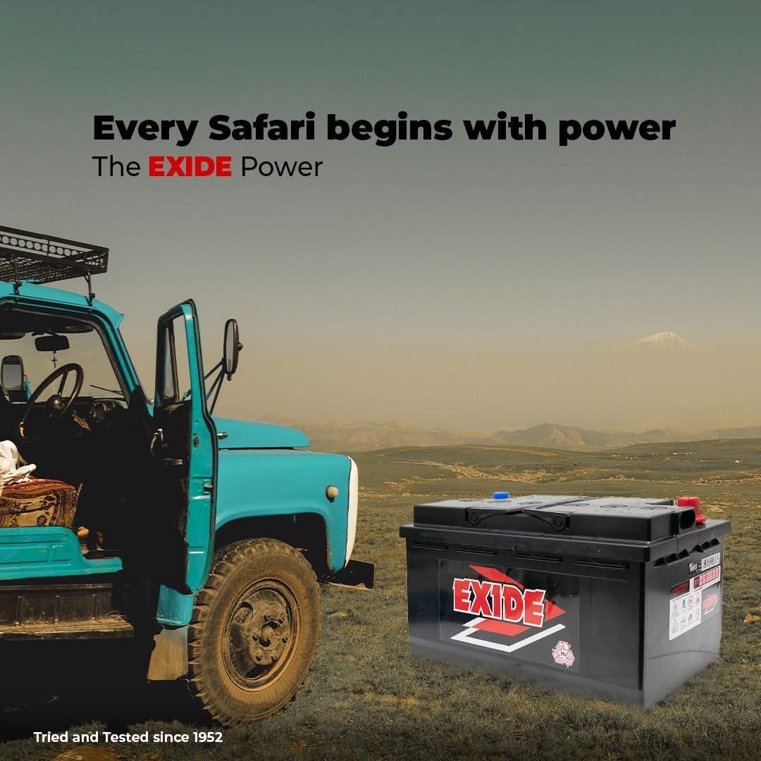 Enjoy your summer expedition.Go full cruise with the Tried and Tested Exide battery. Get your original one from our nationwide Exide Express shops or any authorised dealer near you, warranty guaranteed. 
#thebatteryofchoice
#triedandtestedsince1952
<a href="/Mavhure/">Rufaz--Jerera❤King❤</a> <a href="/EsteemComms/">Esteem Communications</a>