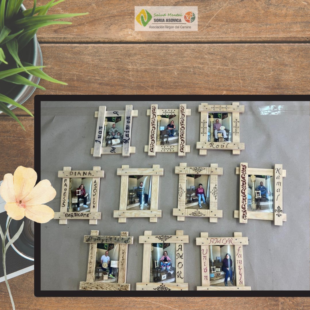 Clausuramos el curso de Técnicas de Talla de Elementos Decorativos en Madera.#formación #asovica #saludmental