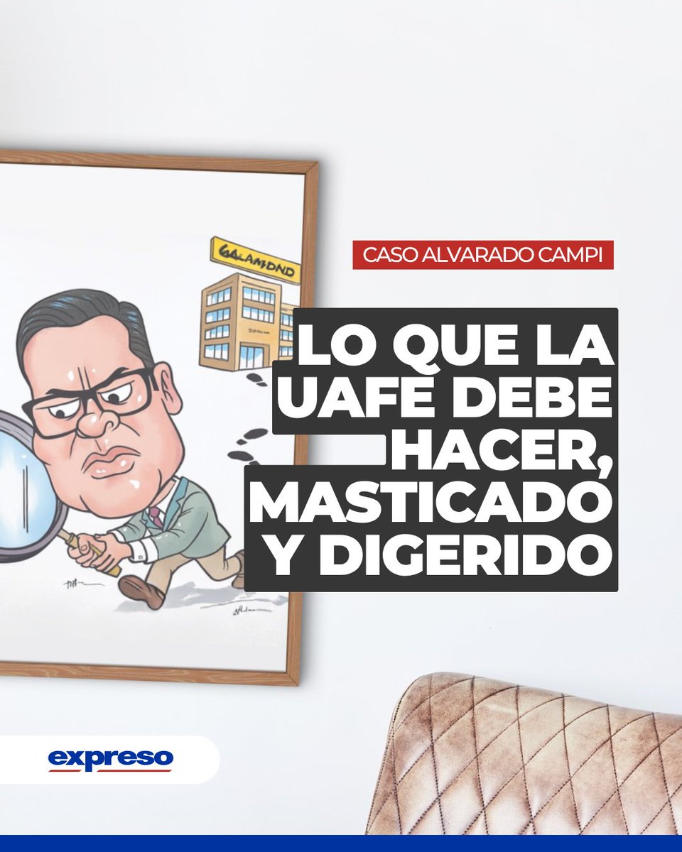 La UAFE puede hacer una revisión del origen de los fondos del dinero que recibió Galamedios. Aquí una pregunta: ¿La UAFE y su director José Julio Neira están dispuestos a investigar estas transacciones sospechosas o las dejarán pasar?

El artículo completo 👉