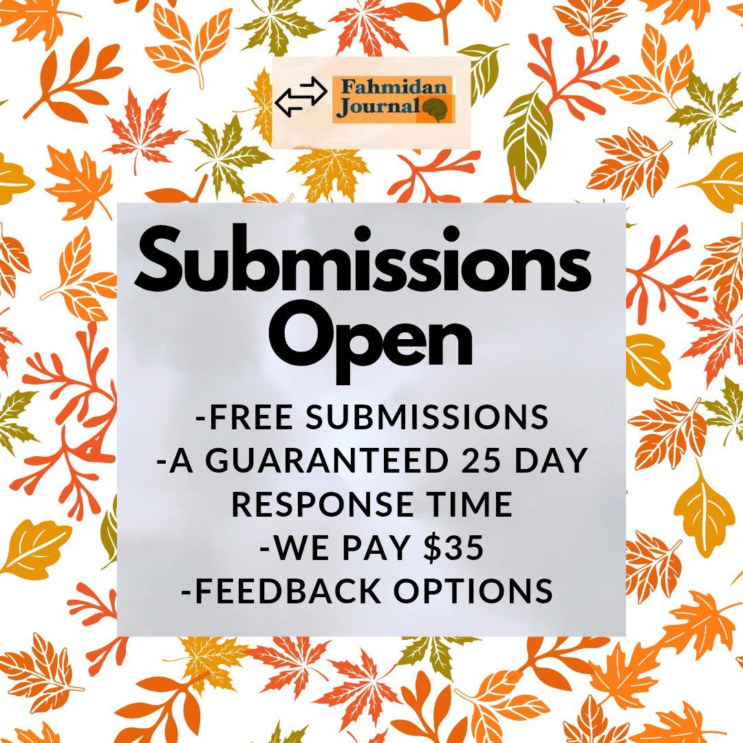 fahmidangroup's tweet image. What would you write if you knew someone would read it with care? We promise to do just that.
Submit here: buff.ly/3OYTRme