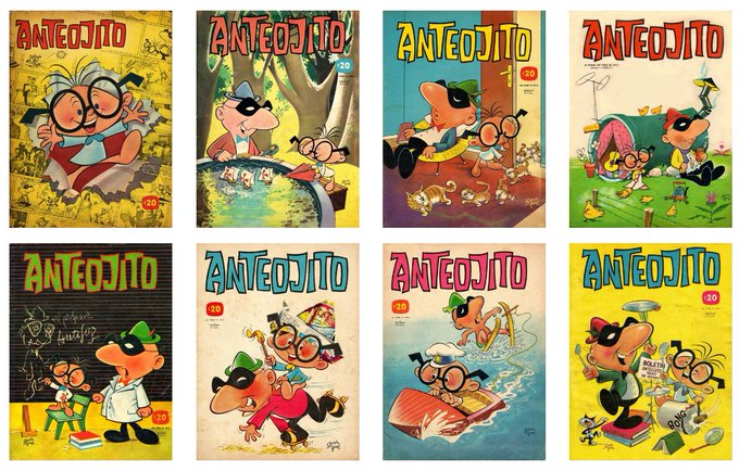 AHGArgentino's tweet photo. Tenés ganas de volver en el tiempo y re-leer las primeras "Anteojito" en su 61 Aniversario? No dejes de pasar por el sitio de la hermosa gente de  @ahira_de
 que tiene bocha de revistas a tu disposición!
HERMOSO LABURO LA DE ELLOS!
https://t.co/nf9YdWvVrV https://t.co/9XokBZ5PJ8