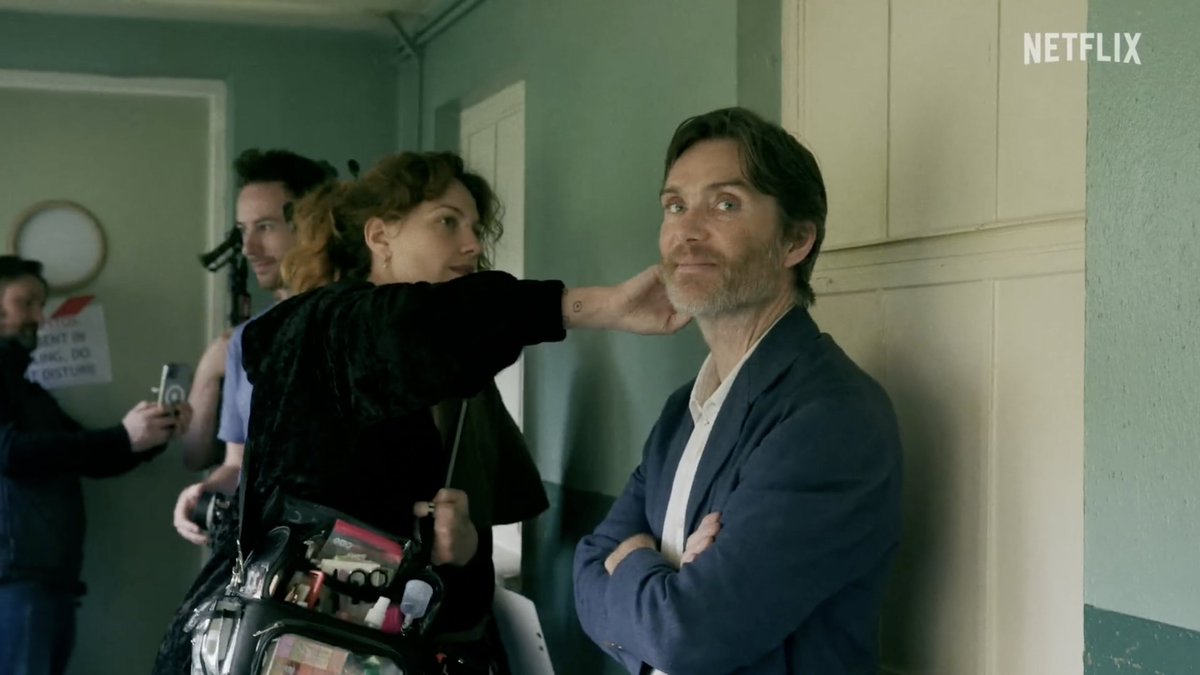 kittyatdawn's tweet image. Cillian bts of Steve ❤️
