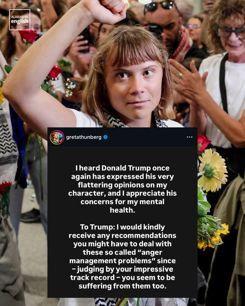 🌎​#GretaThunberg
#GazaGenocide
#GlobalSumudFlotilla
News updates: h1.nu/1c5ld